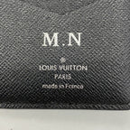 Louis Vuitton Card Case Damier Graphite Organizer de Poche Black Gray — view 4