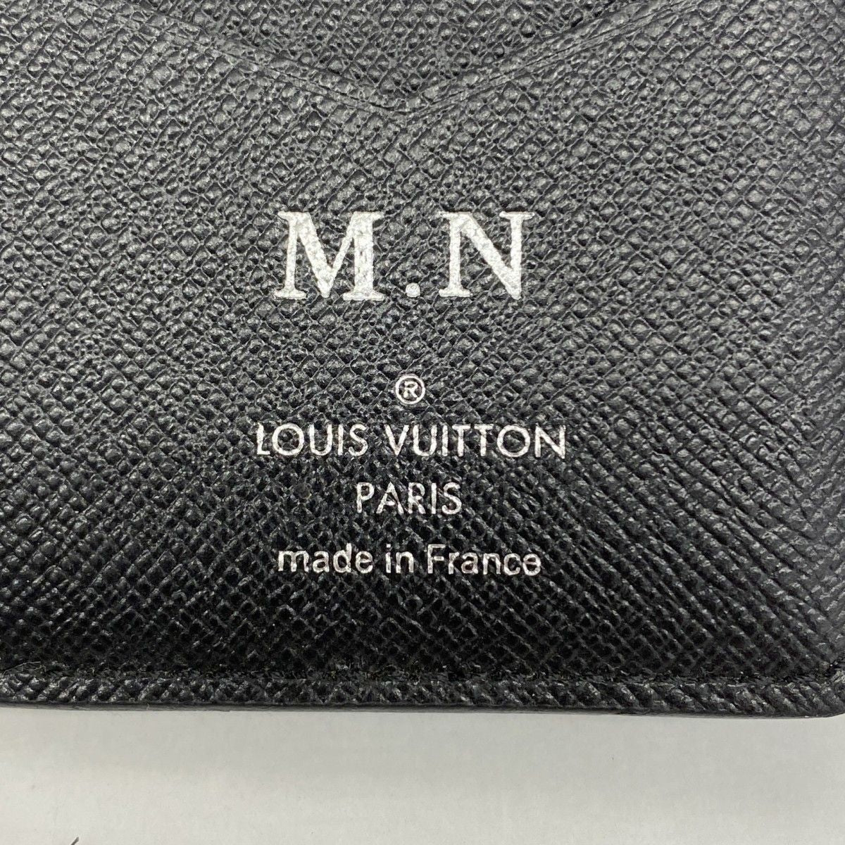 Louis Vuitton Card Case Damier Graphite Organizer de Poche Black Gray — view 4