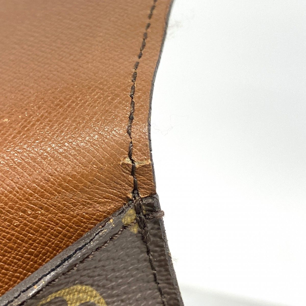 Louis Vuitton Shoulder Bag Monogram Saint Cloud PM Brown — view 6