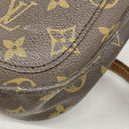 Louis Vuitton Shoulder Bag Monogram Saint Cloud PM Brown — view 7