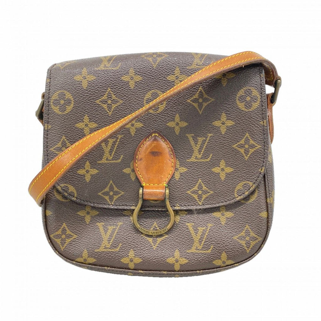Louis Vuitton Shoulder Bag Monogram Saint Cloud PM Brown