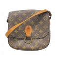 Louis Vuitton Shoulder Bag Monogram Saint Cloud PM Brown