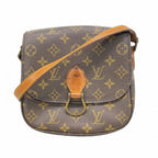 Louis Vuitton Shoulder Bag Monogram Saint Cloud PM Brown