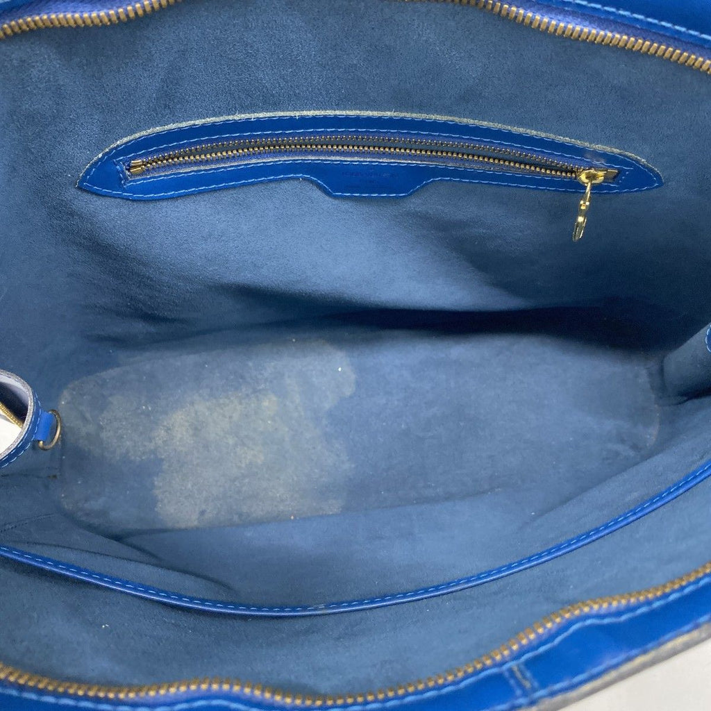 Louis Vuitton Shoulder Bag Epi Lussac Toledo Blue — view 4