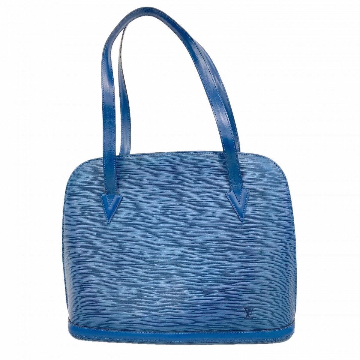 Louis Vuitton Shoulder Bag Epi Lussac Toledo Blue