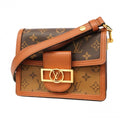 Louis Vuitton Shoulder Bag Monogram Reverse Dauphine Mini Brown