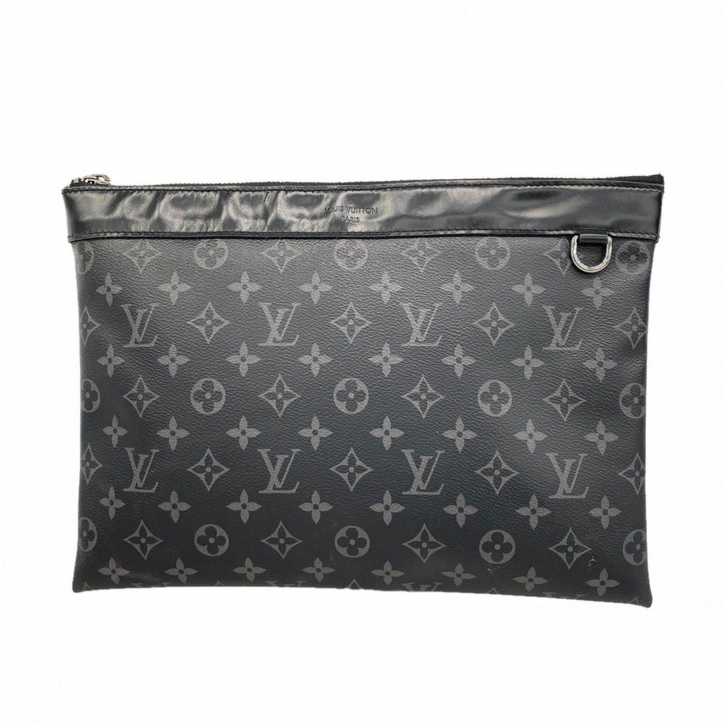 Louis Vuitton Clutch Monogram Eclipse Pochette Discovery Black