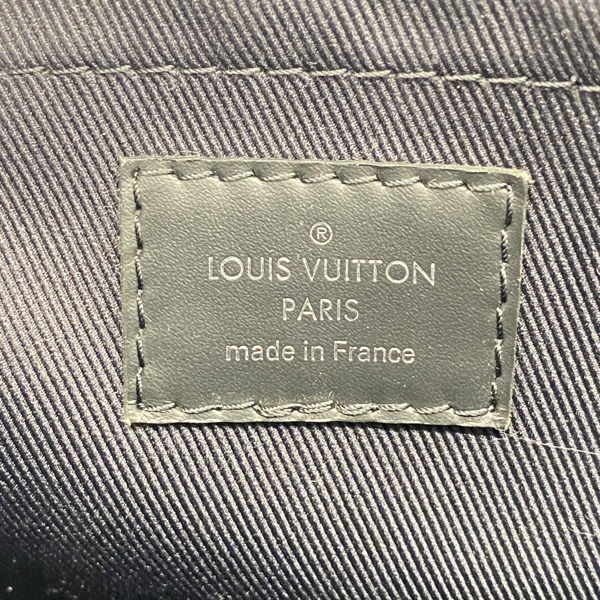 Louis Vuitton Clutch Monogram Eclipse Pochette Discovery Black — view 5