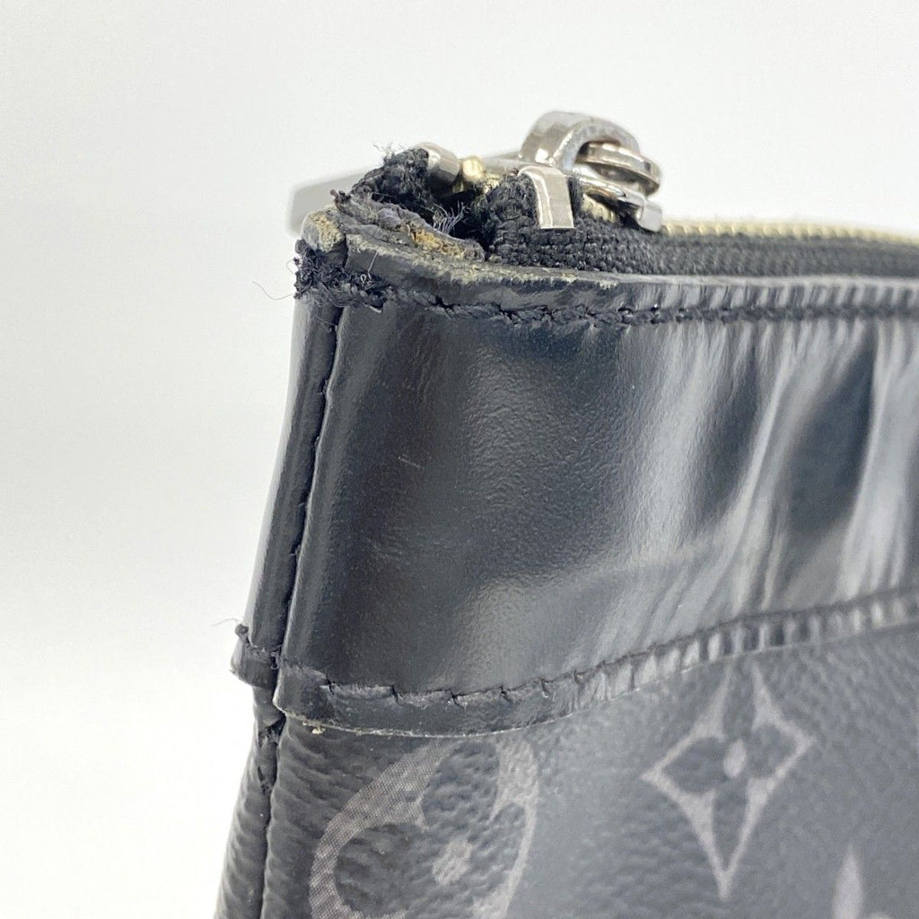 Louis Vuitton Clutch Monogram Eclipse Pochette Discovery Black — view 6