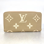 Louis Vuitton Wallet Monogram Empreinte Zippy Tourtelle Cream Bicolor — view 7
