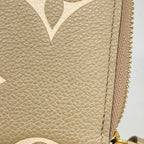 Louis Vuitton Wallet Monogram Empreinte Zippy Tourtelle Cream Bicolor — view 6