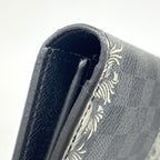 Louis Vuitton Wallet Damier Graphite Portefeuille Brazza Black Christopher Nemes — view 5