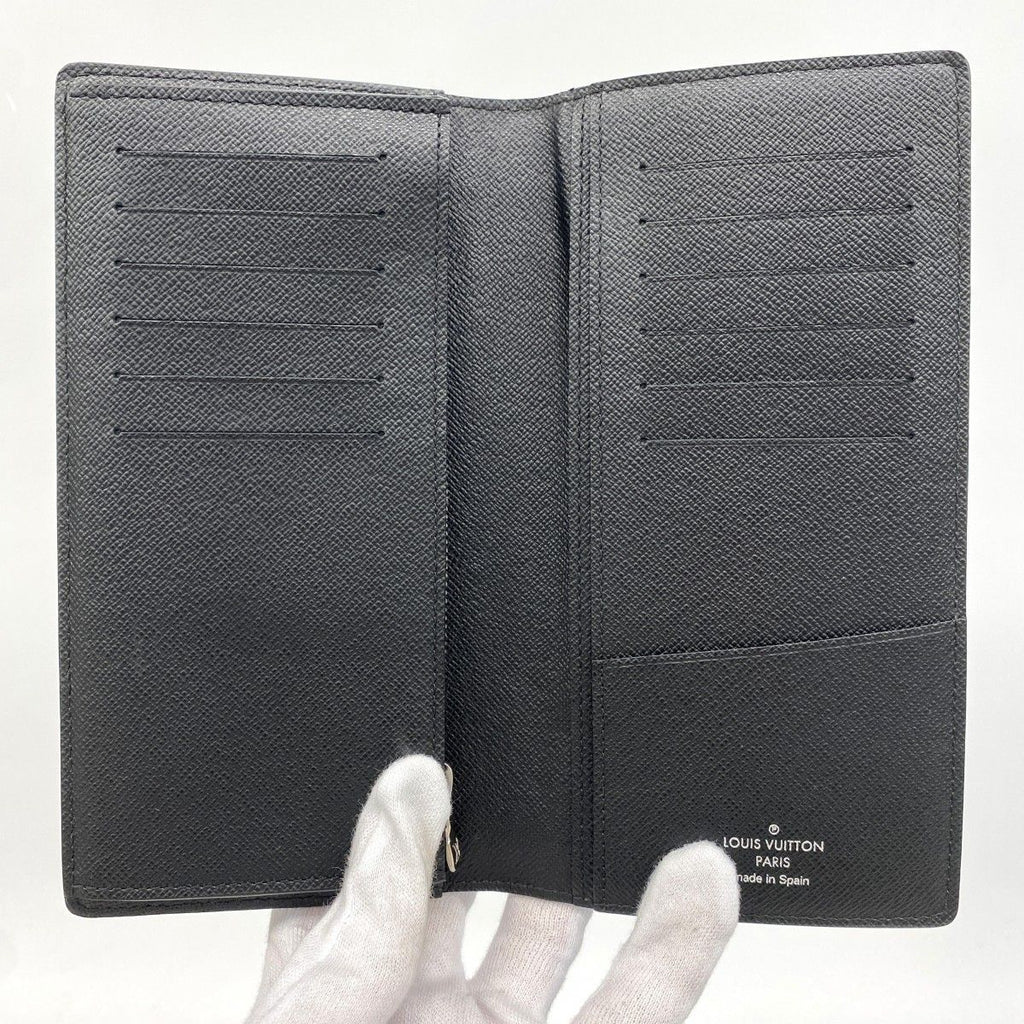 Louis Vuitton Wallet Damier Graphite Portefeuille Brazza Black Christopher Nemes — view 3