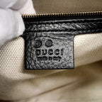 Gucci Handbag Soho Leather Black Champagne Gold 2-Way — view 5