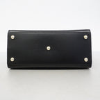 Gucci Handbag Soho Leather Black Champagne Gold 2-Way — view 3