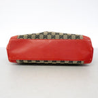 Gucci Tote GG Canvas 002 Black Red Gold — view 3