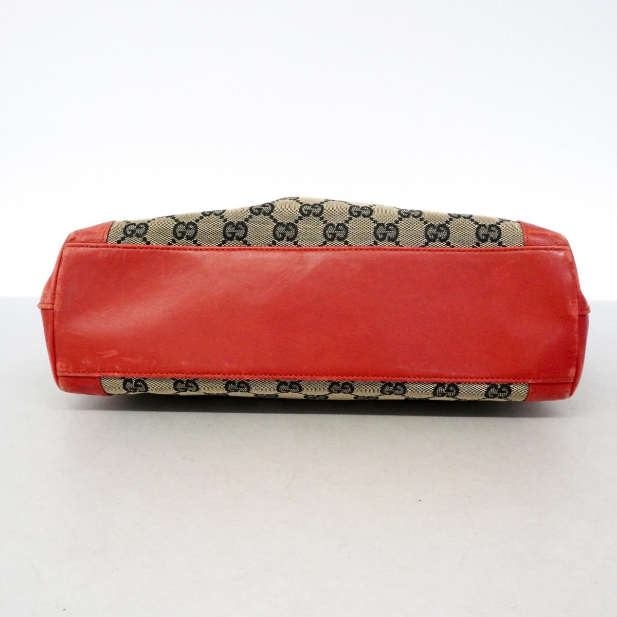 Gucci Tote GG Canvas 002 Black Red Gold — view 3
