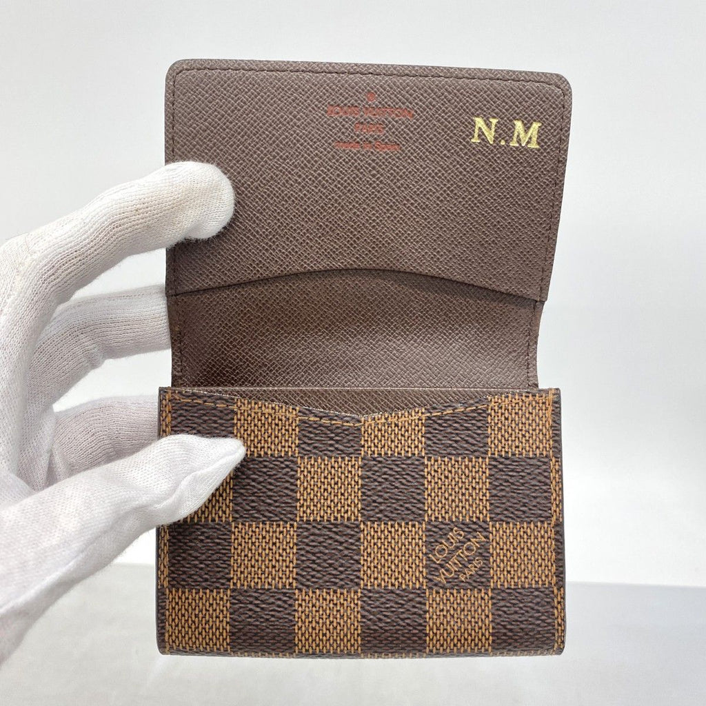 Louis Vuitton Card Case Damier Business Holder Ebene — view 3