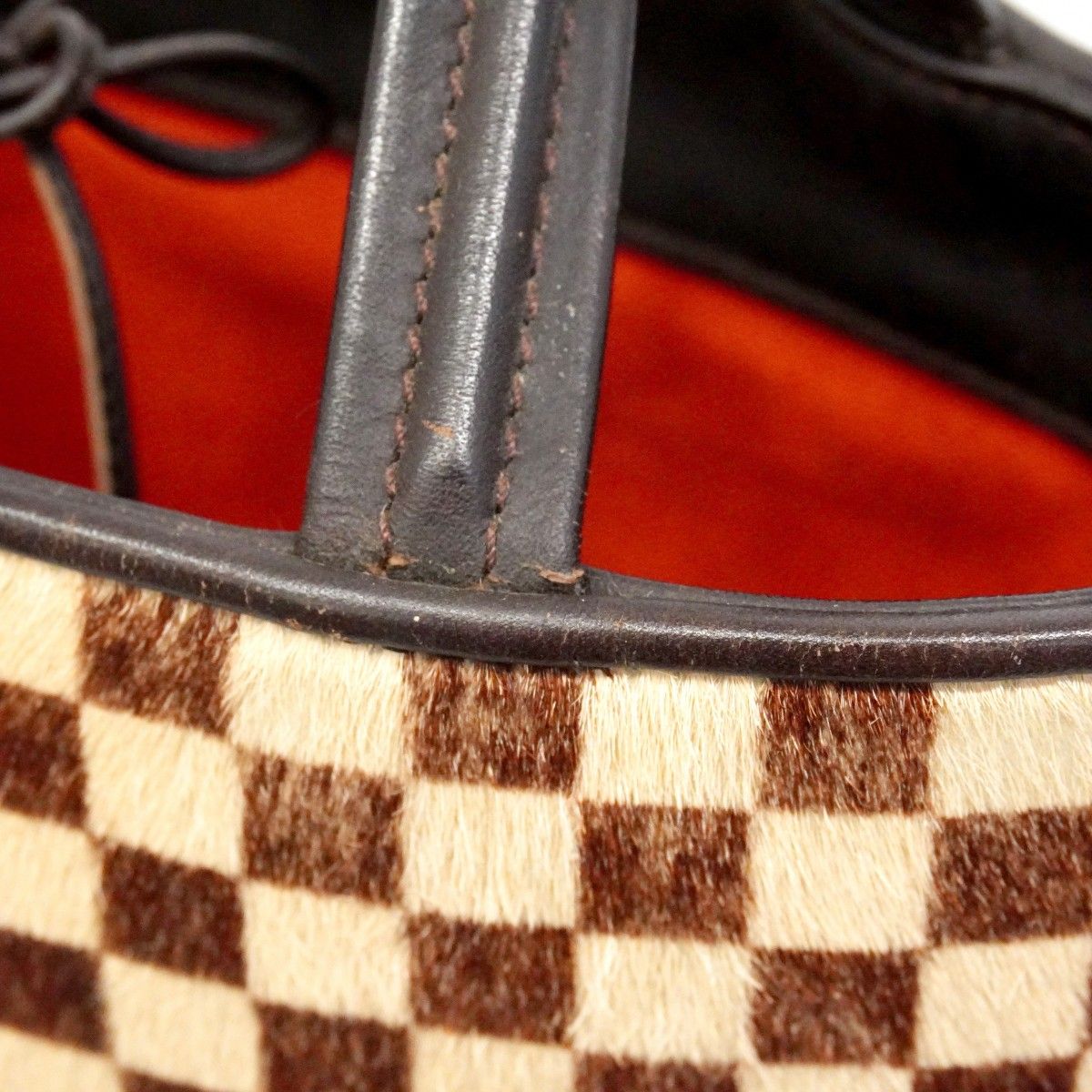Louis Vuitton Handbag Damier Sauvage Impala Brown — view 8
