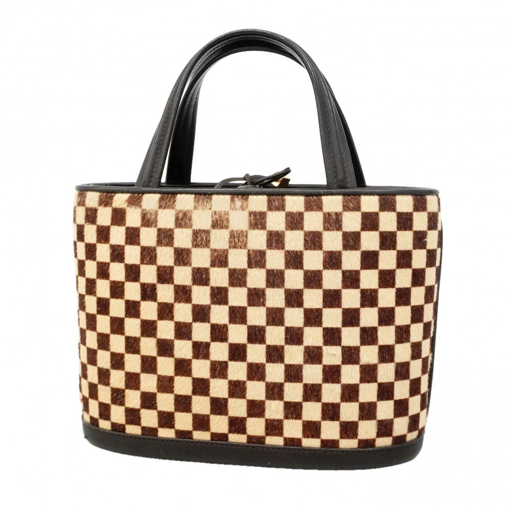 Louis Vuitton Handbag Damier Sauvage Impala Brown