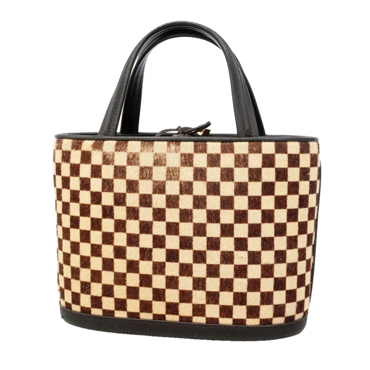 Louis Vuitton Handbag Damier Sauvage Impala Brown