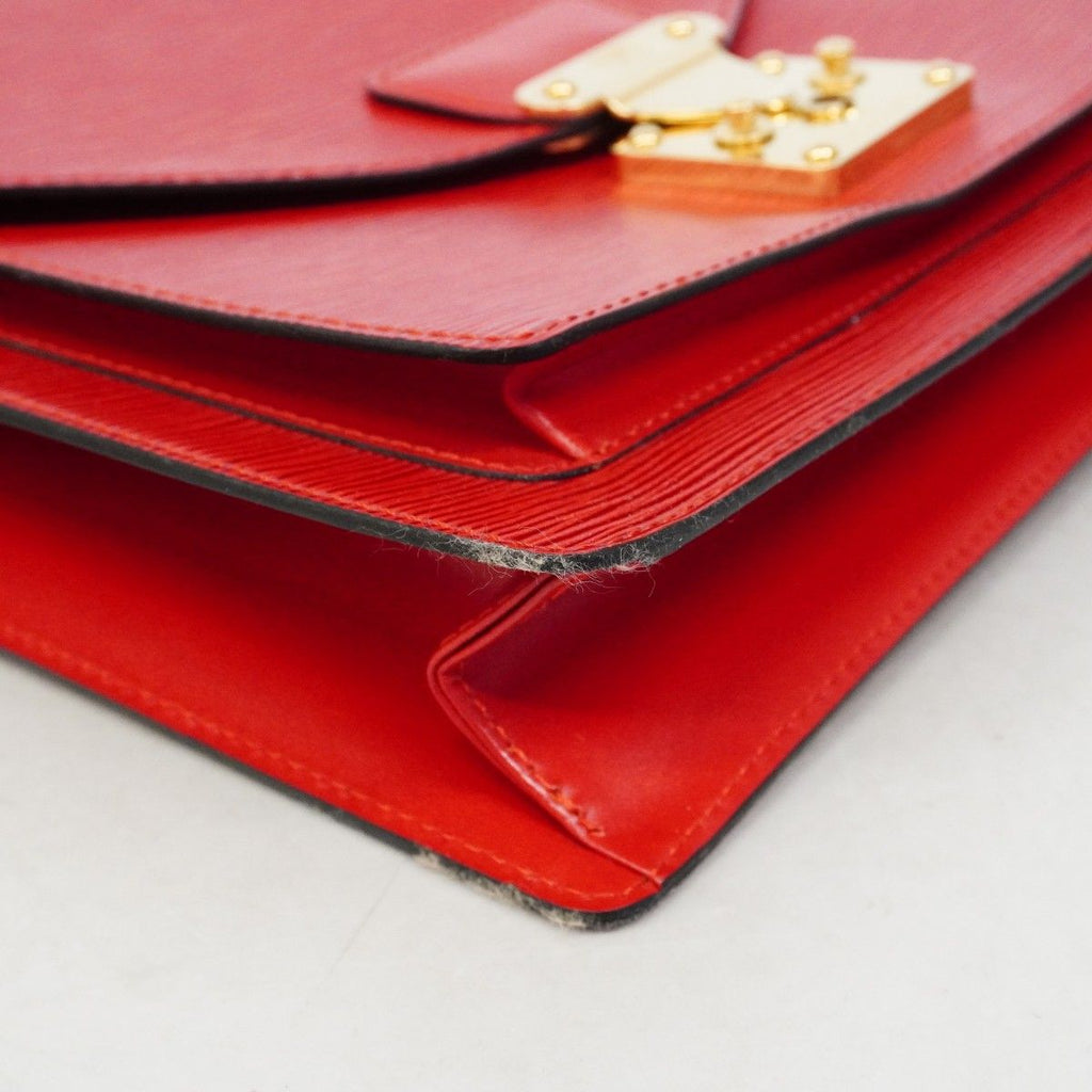 Louis Vuitton Handbag Epi Monceau Castilian Red 2-Way — view 7