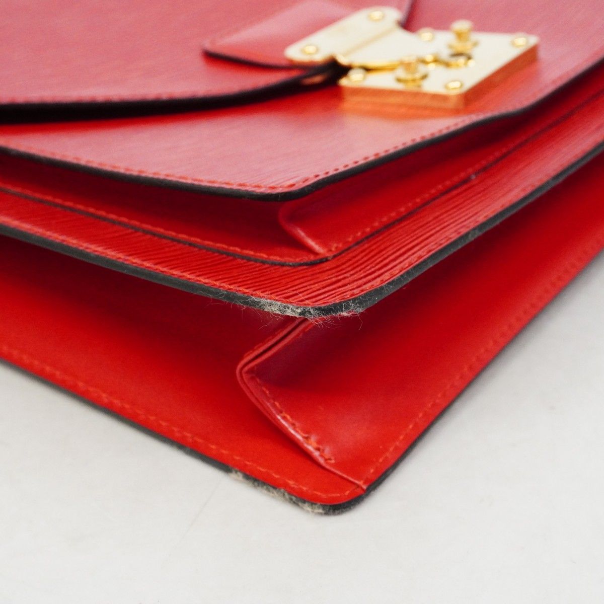 Louis Vuitton Handbag Epi Monceau Castilian Red 2-Way — view 7