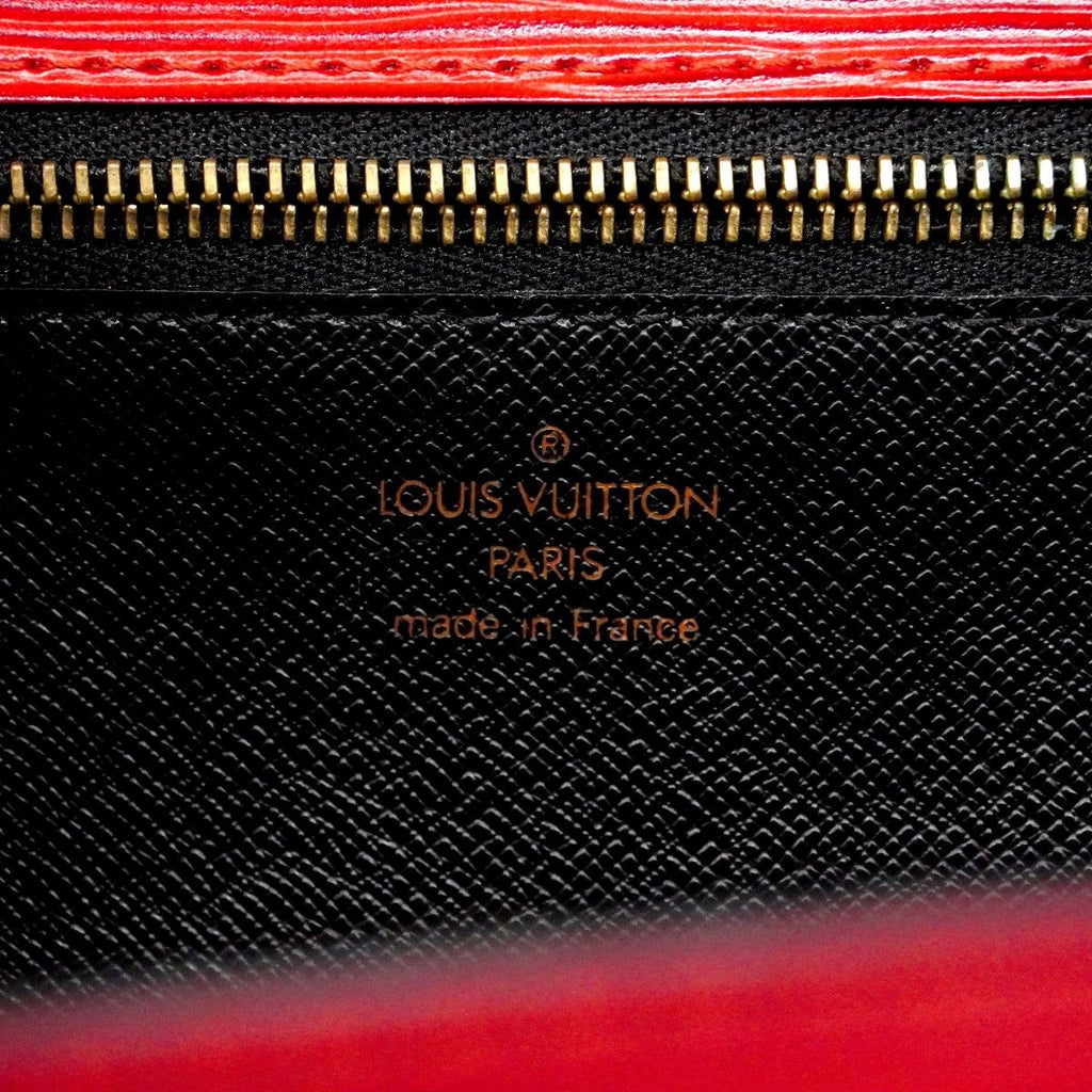 Louis Vuitton Handbag Epi Monceau Castilian Red 2-Way — view 5