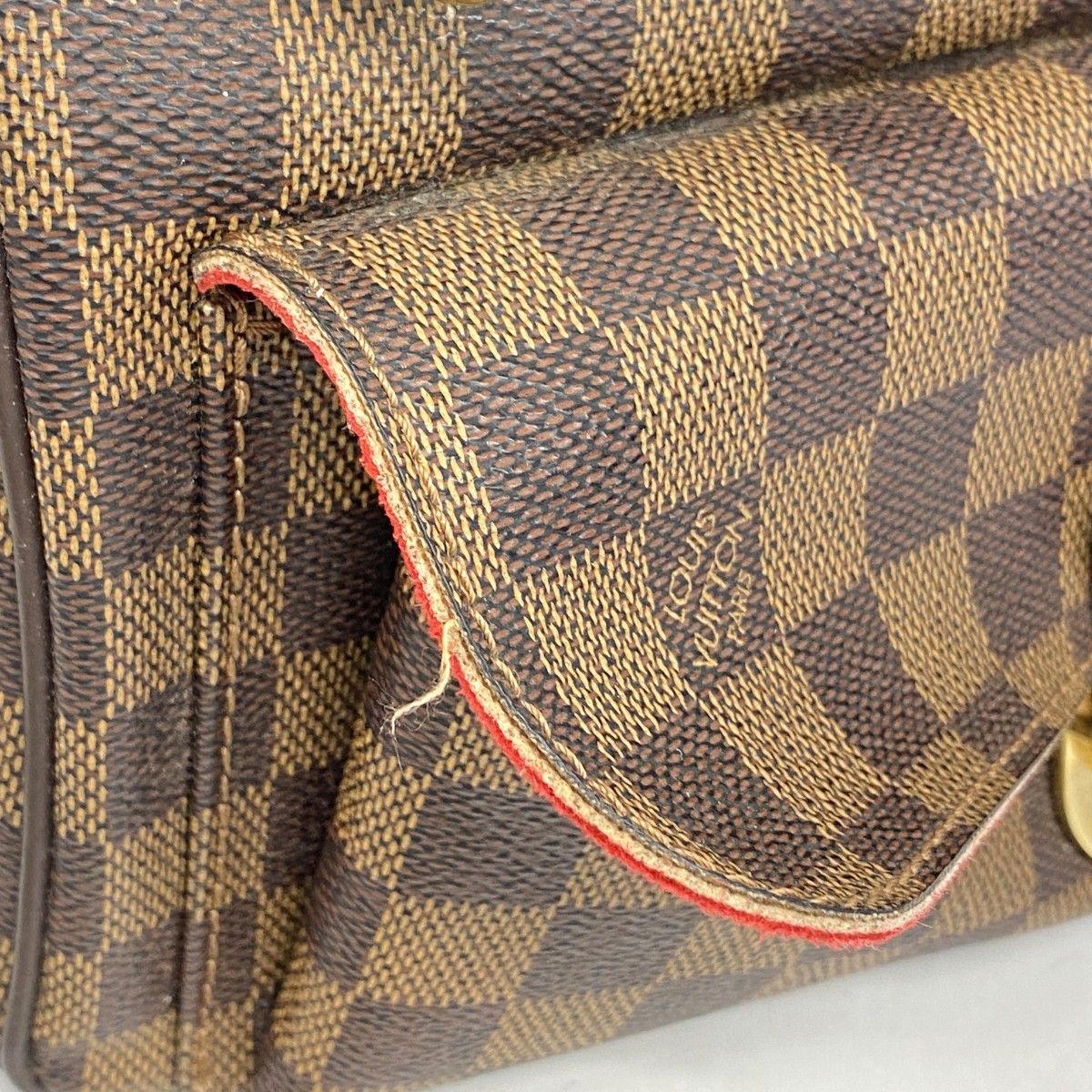 Louis Vuitton Shoulder Bag Damier Ravello GM Ebene — view 6
