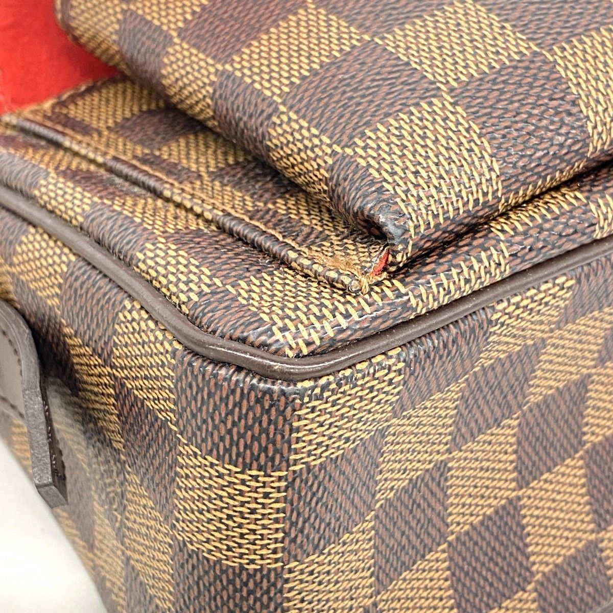 Louis Vuitton Shoulder Bag Damier Ravello GM Ebene — view 7
