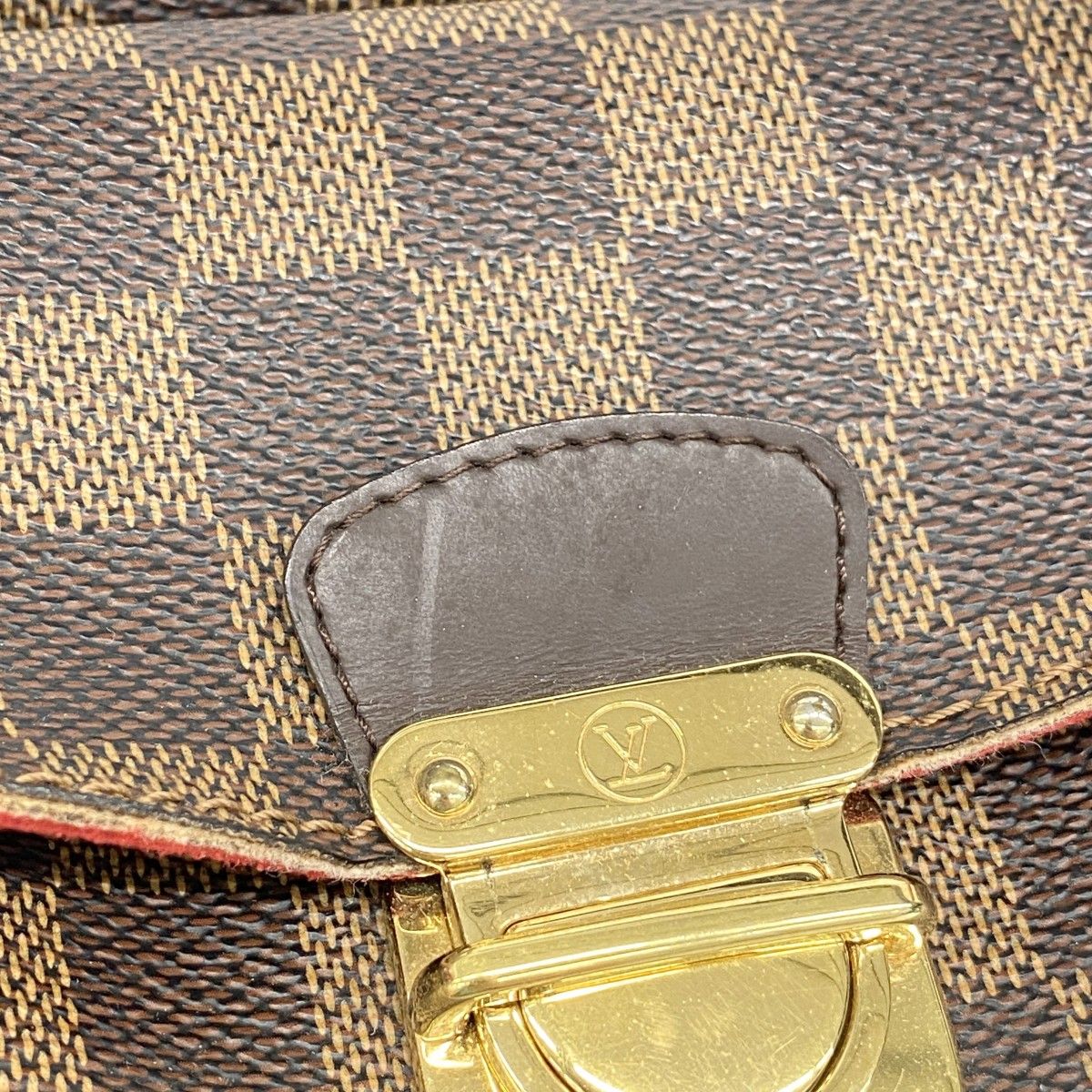 Louis Vuitton Shoulder Bag Damier Ravello GM Ebene — view 8