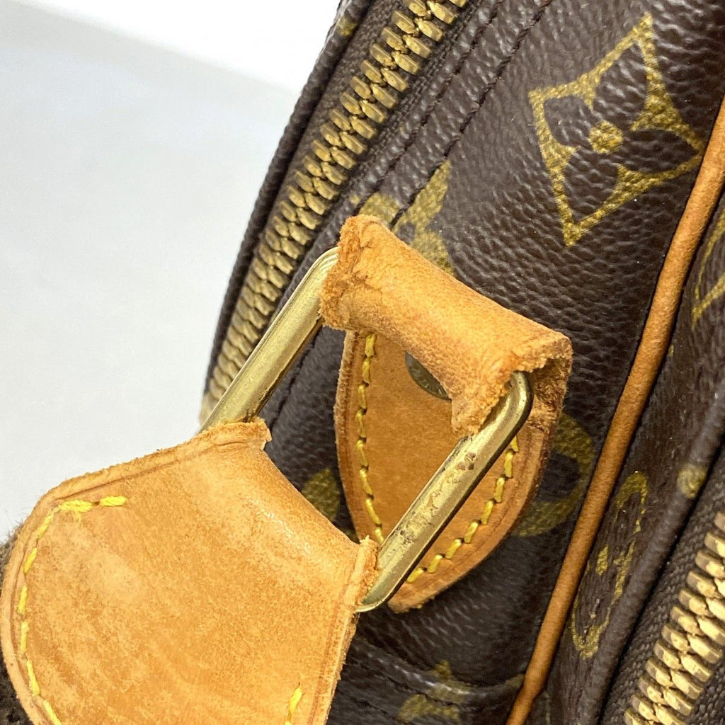 Louis Vuitton Shoulder Bag Monogram Reporter GM Brown — view 8