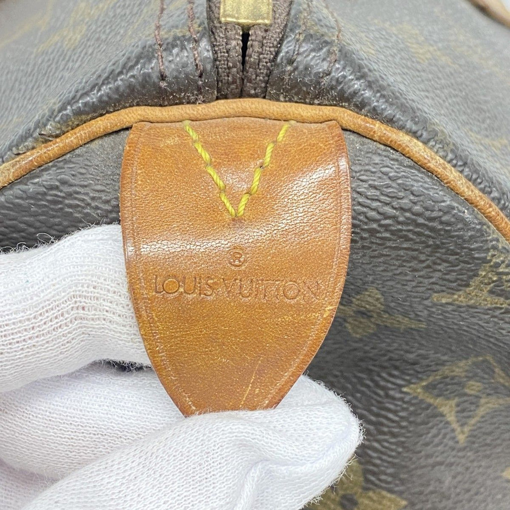 Louis Vuitton Handbag Monogram Speedy 35 Brown — view 5