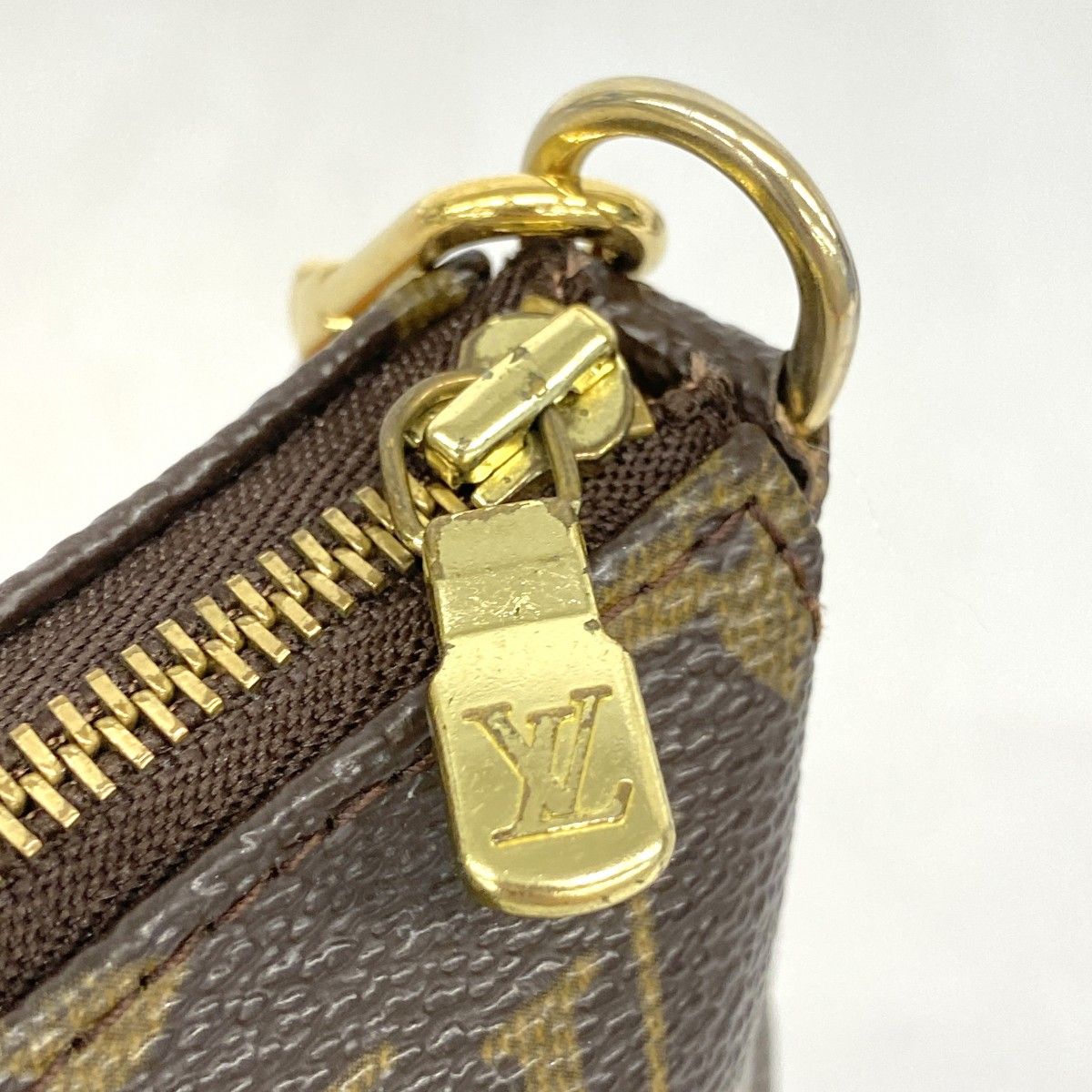 Louis Vuitton Pouch Monogram Pochette Brown — view 9