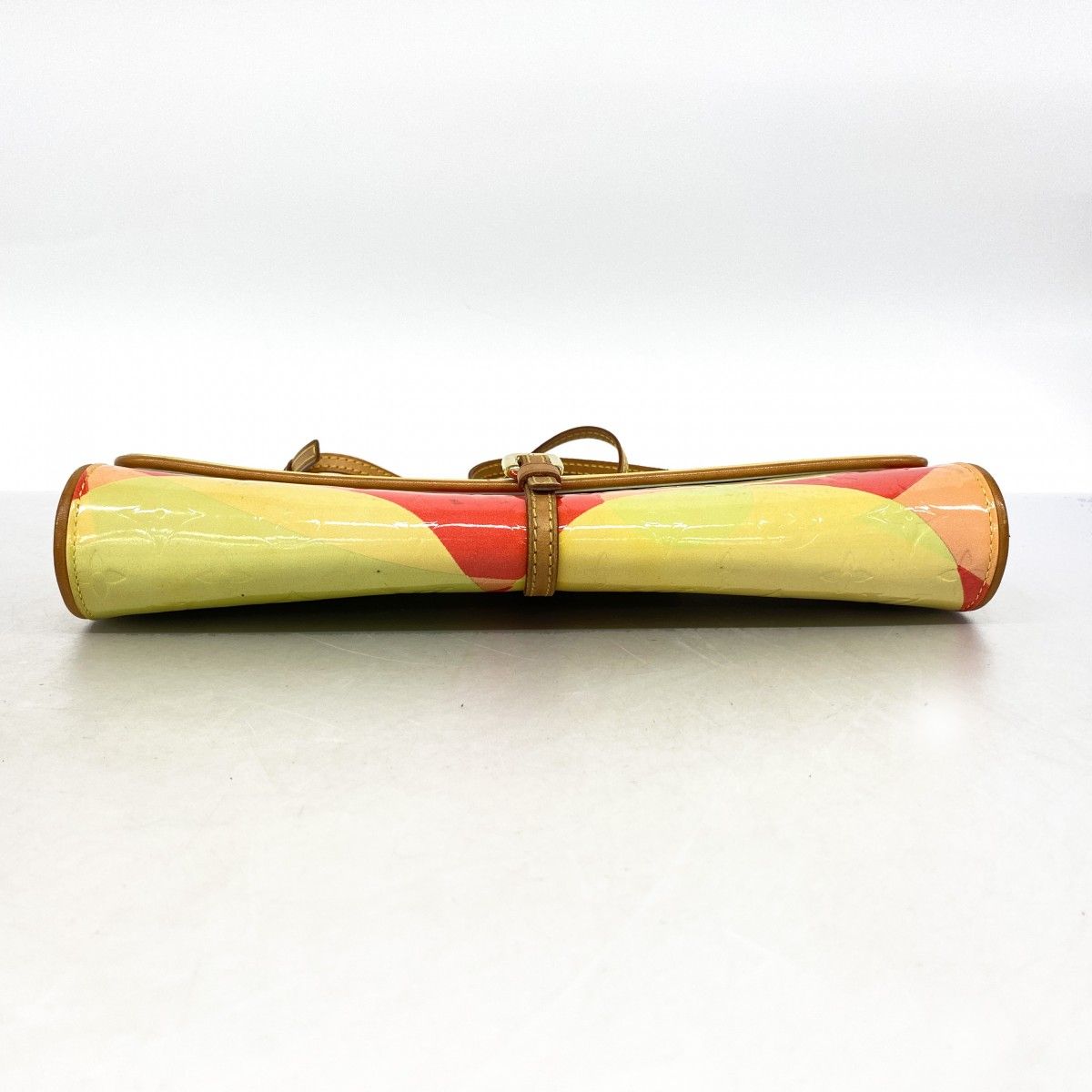 Louis Vuitton Shoulder Bag Vernis Pochette Full Yellow Multicolor — view 3