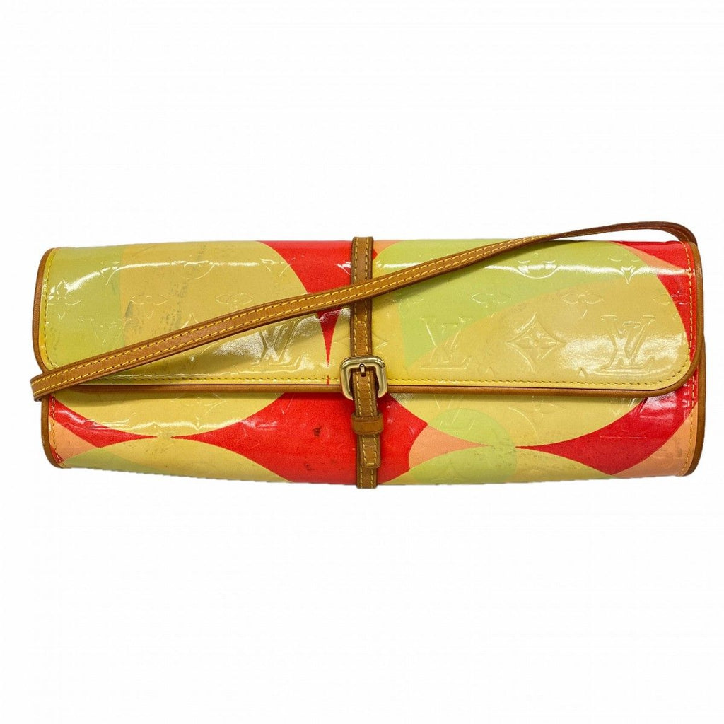 Louis Vuitton Shoulder Bag Vernis Pochette Full Yellow Multicolor