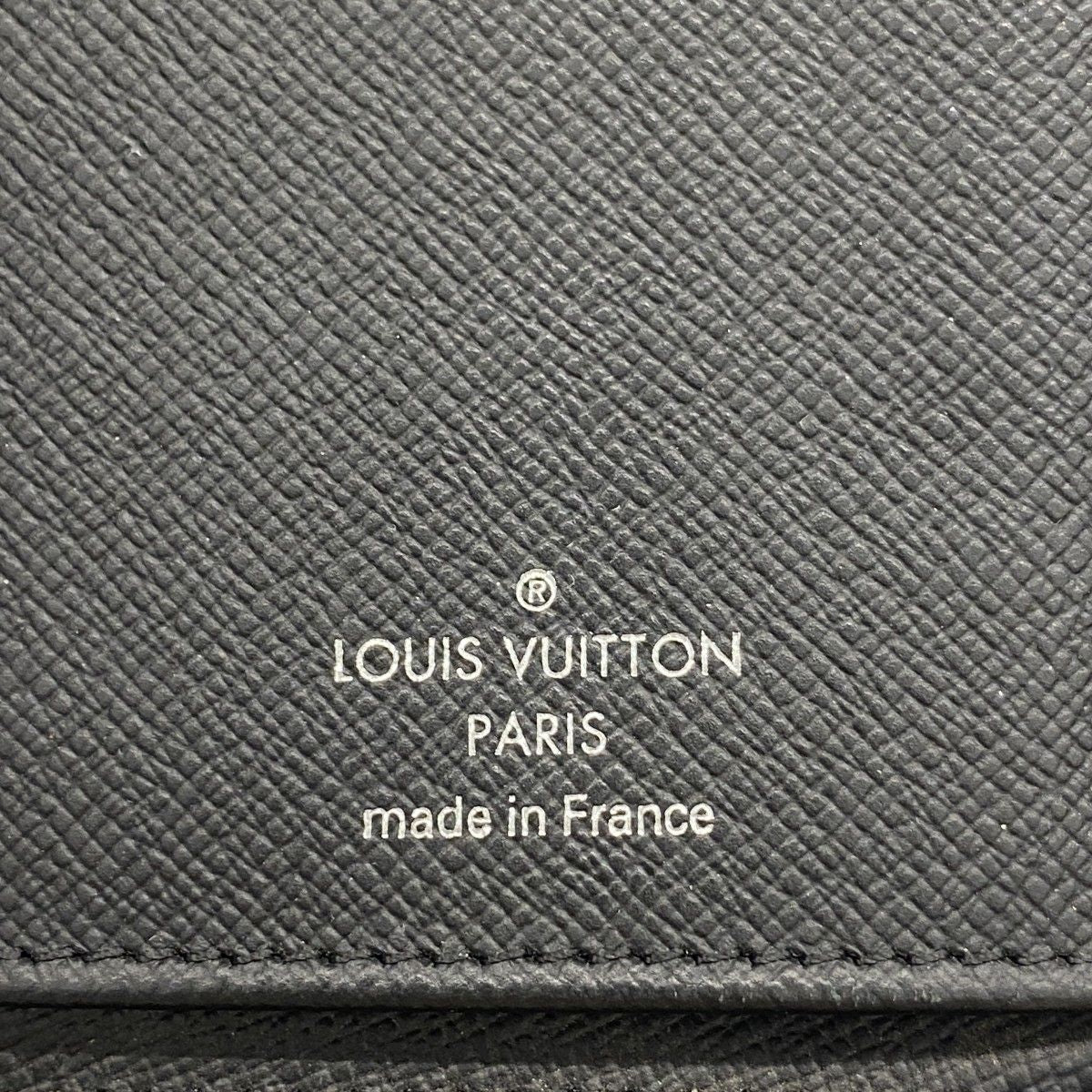 Louis Vuitton Wallet Taiga Zippy Vertical Noir — view 4