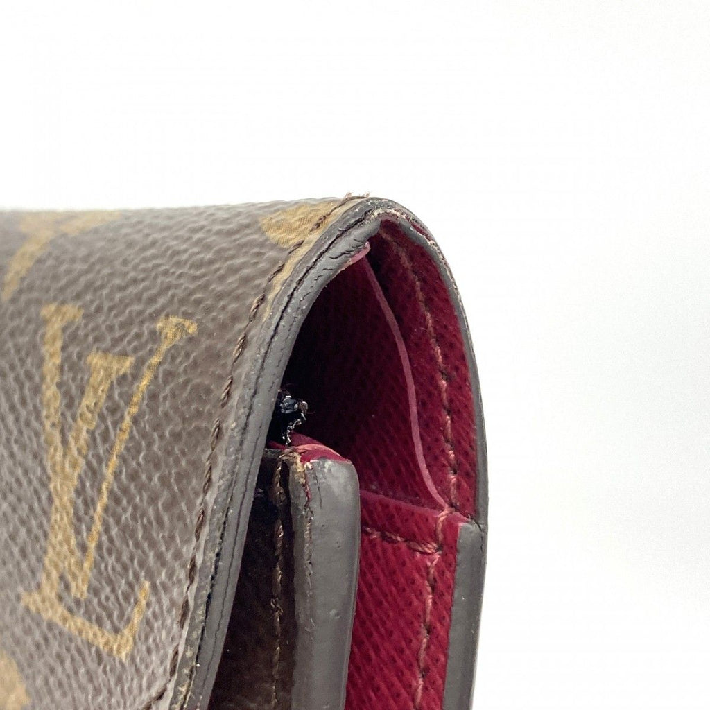 Louis Vuitton Trifold Wallet Monogram Portefeuille Victorine Fuchsia — view 6