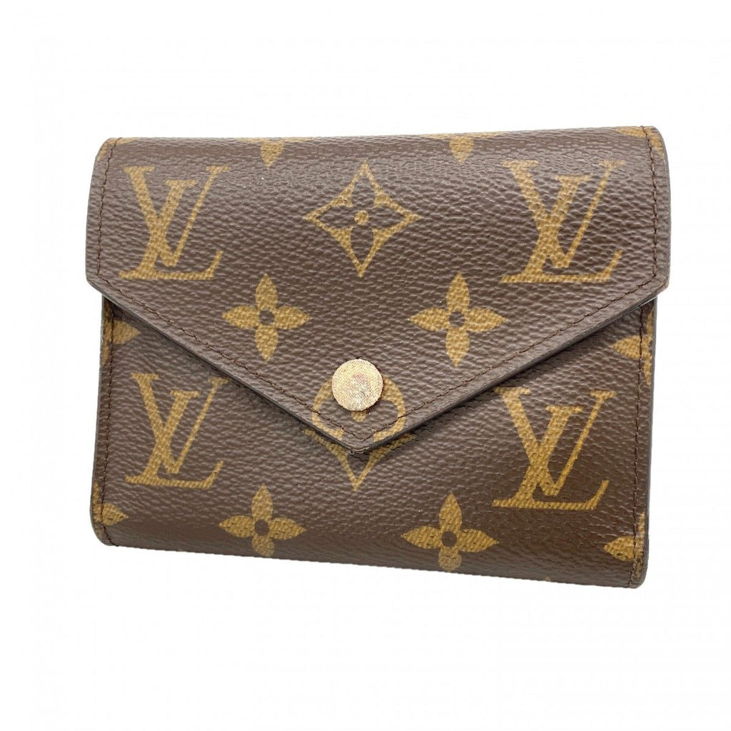 Louis Vuitton Trifold Wallet Monogram Portefeuille Victorine Fuchsia