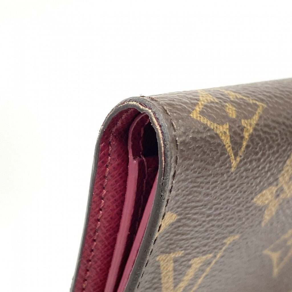 Louis Vuitton Trifold Wallet Monogram Portefeuille Victorine Fuchsia — view 5
