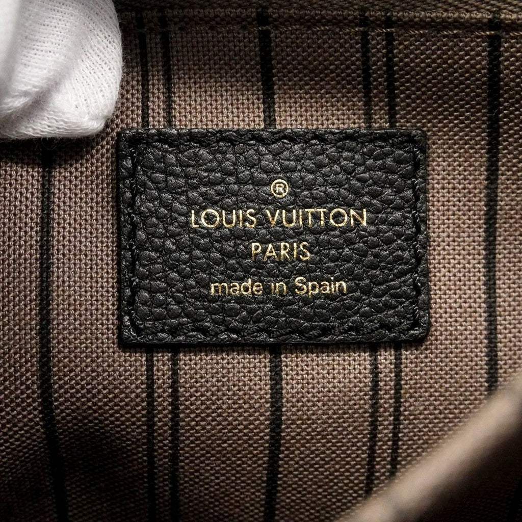 Louis Vuitton Backpack Monogram Empreinte Sorbonne Noir — view 5