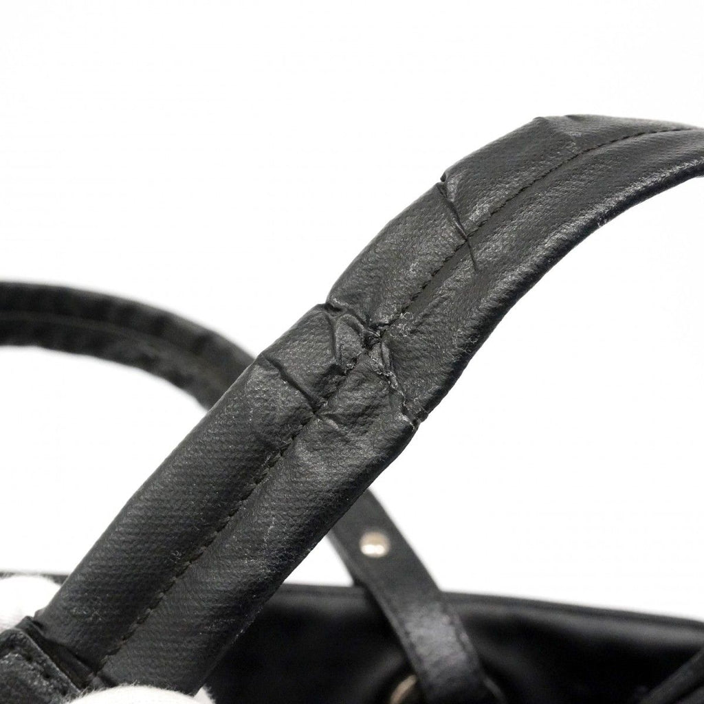 Chanel Tote Paris Biarritz Canvas Black Silver — view 8