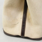 Hermes Tote Garden Party PM Toile Ash Brown Silver — view 8