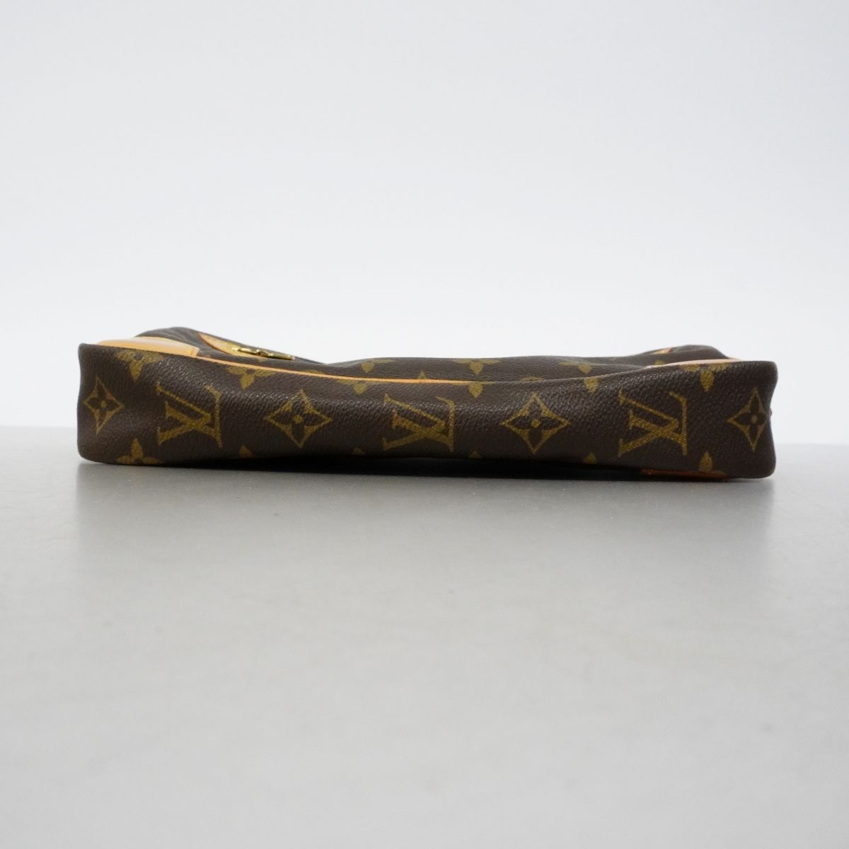 Louis Vuitton Clutch Monogram Marly Dragonne GM Brown — view 3