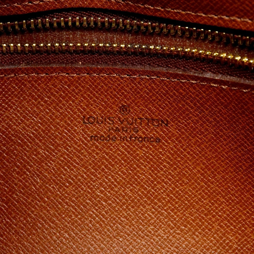 Louis Vuitton Clutch Monogram Marly Dragonne GM Brown — view 5