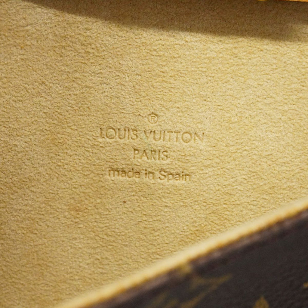 Louis Vuitton Shoulder Bag Monogram Pochette Twin PM Brown — view 5