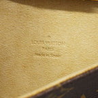 Louis Vuitton Shoulder Bag Monogram Pochette Twin PM Brown — view 5
