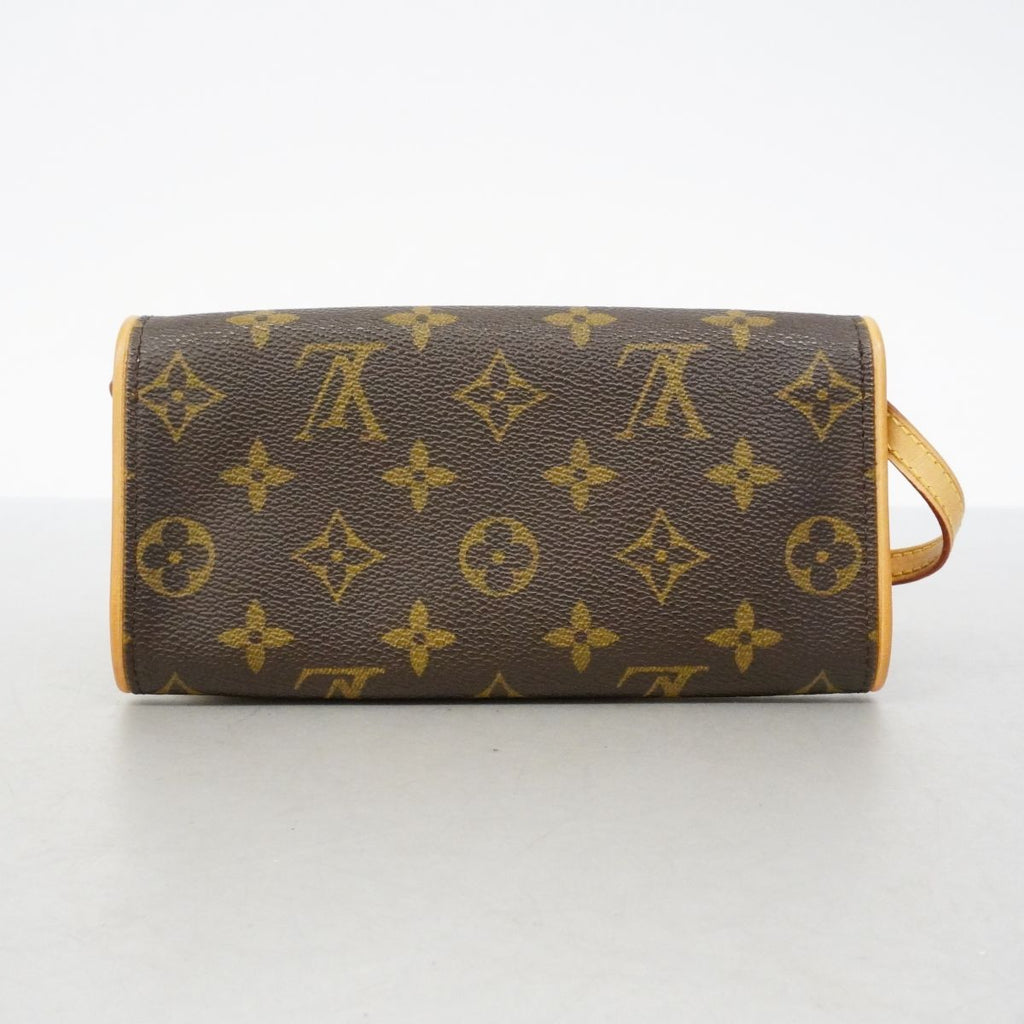 Louis Vuitton Shoulder Bag Monogram Pochette Twin PM Brown — view 8