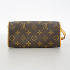 Louis Vuitton Shoulder Bag Monogram Pochette Twin PM Brown — view 8