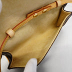 Louis Vuitton Shoulder Bag Monogram Pochette Twin PM Brown — view 4